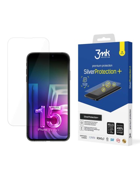 3mk SilverProtection+ apsauginė folija skirta iPhone 15 Pro 3mk SilverProtection+ apsauginė folija skirta iPhone 15 Pro