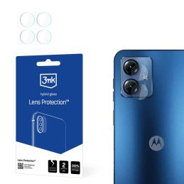 3mk Lens Protection™ hibridinis fotoaparato stiklas, skirtas Motorola Moto G14