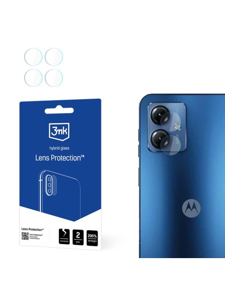 3mk Lens Protection™ hibridinis fotoaparato stiklas, skirtas Motorola Moto G14 3mk Lens Protection™ hibridinis fotoaparato stiklas, skirtas Motorola Moto G14