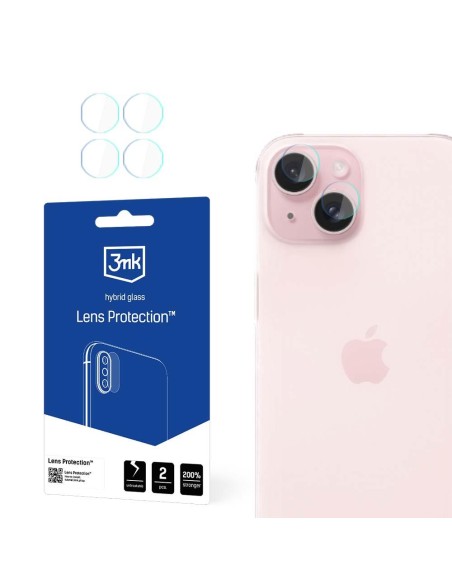 3mk Lens Protection™ hibridinis fotoaparato stiklas, skirtas iPhone 15 Plus 3mk Lens Protection™ hibridinis fotoaparato stiklas, skirtas iPhone 15 Plus