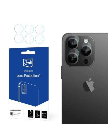 3mk Lens Protection™ hibridinis fotoaparato stiklas, skirtas iPhone 15 Pro Max 3mk Lens Protection™ hibridinis fotoaparato stiklas, skirtas iPhone 15 Pro Max