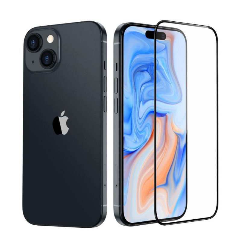 ESR Armorite grūdintas stiklas iPhone 15 Plus - juodas