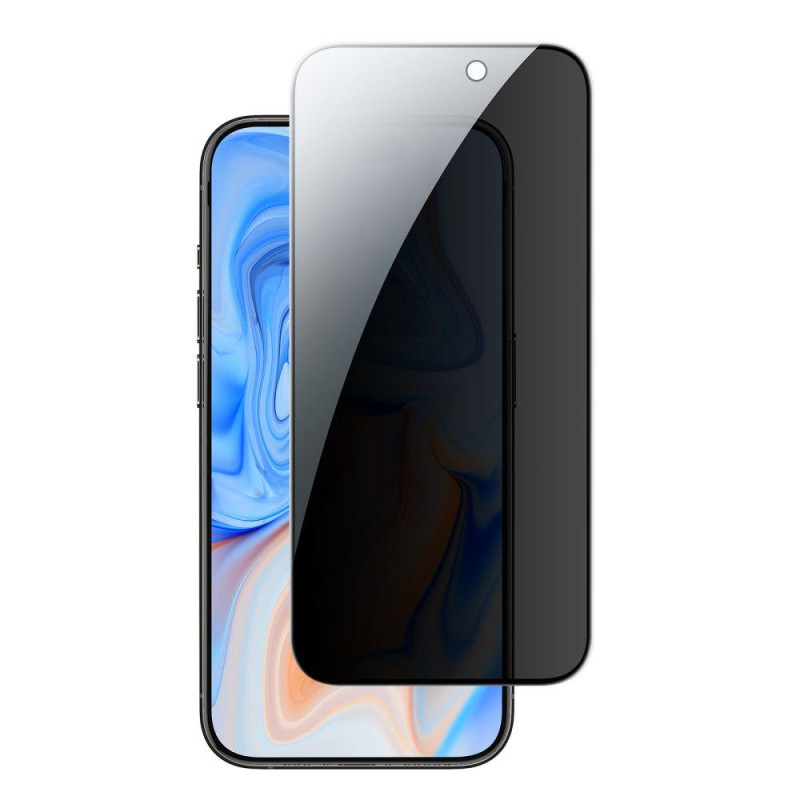 ESR grūdinto stiklo privatumas, skirtas „iPhone 15 Plus“.