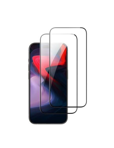 ESR grūdintas stiklas iPhone 15 Pro Max - juodas 2 vnt.