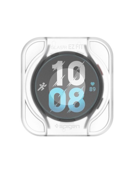Spigen Glas.tR EZ Fit grūdintas stiklas Samsung Galaxy Watch 6 (40 mm) - 2 vnt. Spigen Glas.tR EZ Fit grūdintas stiklas Samsung Galaxy Watch 6 (40 mm) - 2 vnt.