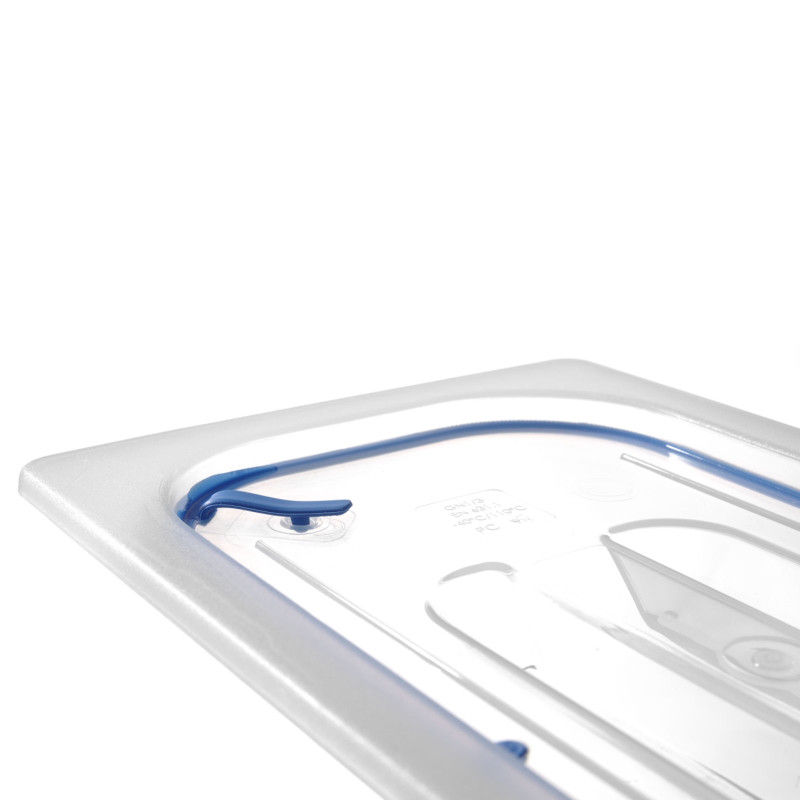 Dangtis su silikonine tarpine GN 1/4 konteineriams - Hendi 881835