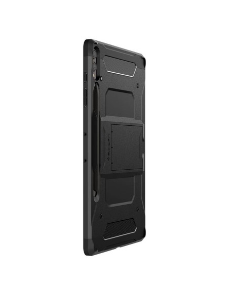 Spigen Tough Armor Pro dėklas, skirtas Samsung Galaxy Tab S9+ 12.4& 39 & 39 X810 / X816B – juodas Spigen Tough Armor Pro dėklas, skirtas Samsung Galaxy Tab S9+ 12.4& 39 & 39 X810 / X816B – juodas