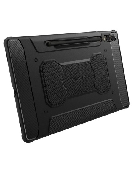 Spigen Rugged Armor Pro dėklas, skirtas Samsung Galaxy Tab S9+ 12.4& 39 & 39 X810 / X816B – juodas Spigen Rugged Armor Pro dėklas, skirtas Samsung Galaxy Tab S9+ 12.4& 39 & 39 X810 / X816B – juodas