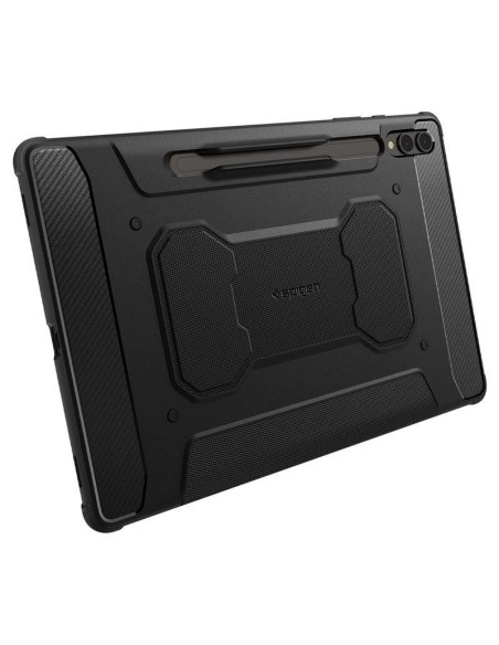 Spigen Rugged Armor Pro dėklas, skirtas Samsung Galaxy Tab S9+ 12.4& 39 & 39 X810 / X816B – juodas Spigen Rugged Armor Pro dėklas, skirtas Samsung Galaxy Tab S9+ 12.4& 39 & 39 X810 / X816B – juodas