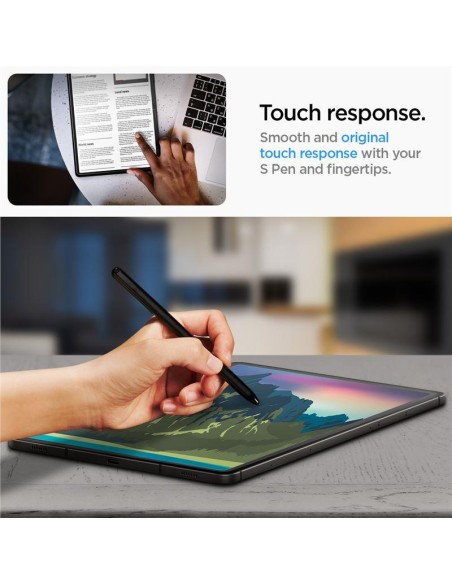 Spigen Glas.tR EZ Fit grūdintas stiklas, skirtas Samsung Galaxy Tab S9 Ultra 14,6& 39 & 39 X910 / X916B Spigen Glas.tR EZ Fit grūdintas stiklas, skirtas Samsung Galaxy Tab S9 Ultra 14,6& 39 & 39 X910 / X916B