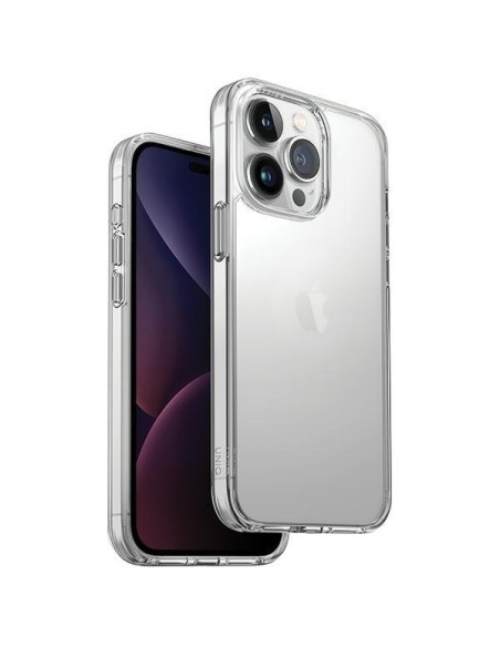UNIQ LifePro Xtreme Magclick įkrovimo dėklas iPhone 15 Pro - skaidrus