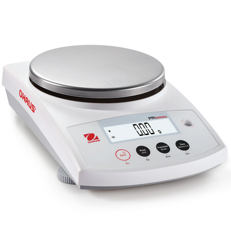 Vaistinės laboratorinės svarstyklės su legalizavimu M profesionalios LCD PR 2200g / 0,01g - OHAUS PR2202M