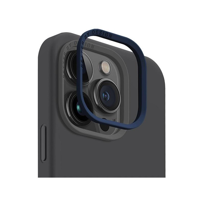 UNIQ Lino Hue Magclick įkrovimo dėklas, skirtas iPhone 15 Pro - pilkas