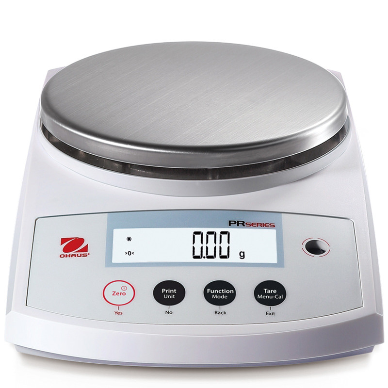 Vaistinės laboratorinės svarstyklės su legalizavimu M profesionalios LCD PR 2200g / 0,01g - OHAUS PR2202M