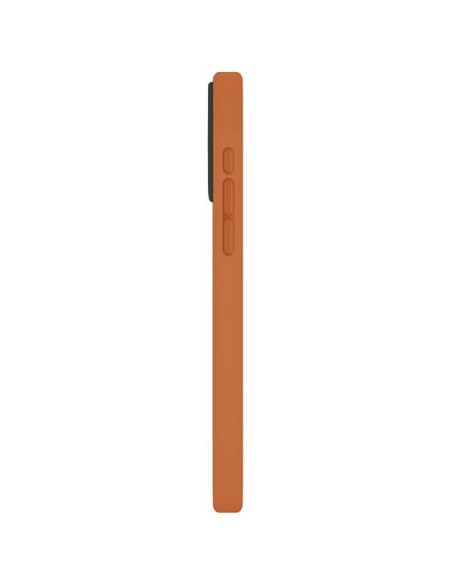 UNIQ Lino Hue Magclick įkrovimo dėklas, skirtas iPhone 15 Pro Max - oranžinė UNIQ Lino Hue Magclick įkrovimo dėklas, skirtas iPhone 15 Pro Max - oranžinė