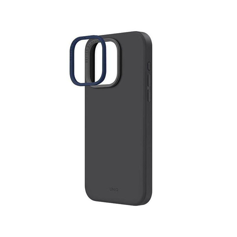 UNIQ Lino Hue Magclick įkrovimo dėklas, skirtas iPhone 15 Pro Max - pilkas
