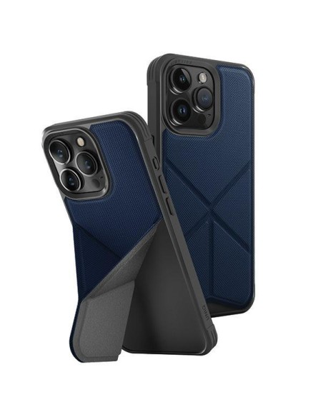 UNIQ Transforma Magclick įkrovimo dėklas, skirtas iPhone 15 Pro - mėlynas UNIQ Transforma Magclick įkrovimo dėklas, skirtas iPhone 15 Pro - mėlynas