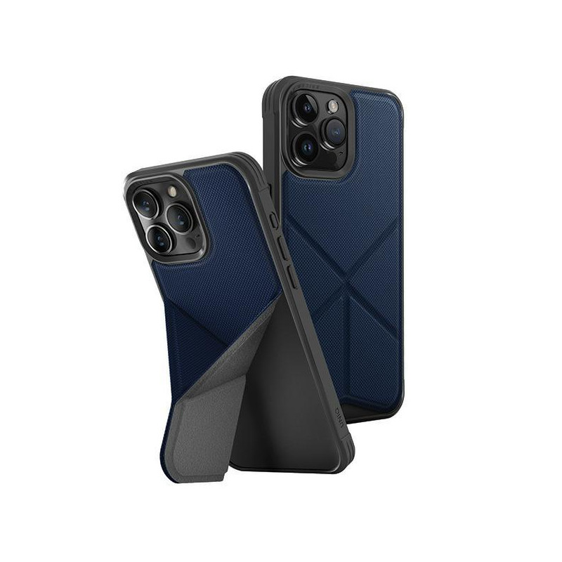 UNIQ Transforma Magclick įkrovimo dėklas, skirtas iPhone 15 Pro Max - mėlynas UNIQ Transforma Magclick įkrovimo dėklas, skirtas iPhone 15 Pro Max - mėlynas