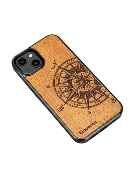 Bewood Traveller Merbau medinis dėklas skirtas iPhone 15 Plus Bewood Traveller Merbau medinis dėklas skirtas iPhone 15 Plus