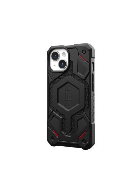 UAG Monarch Pro dėklas su MagSafe iPhone 15 - juodas kevlaras