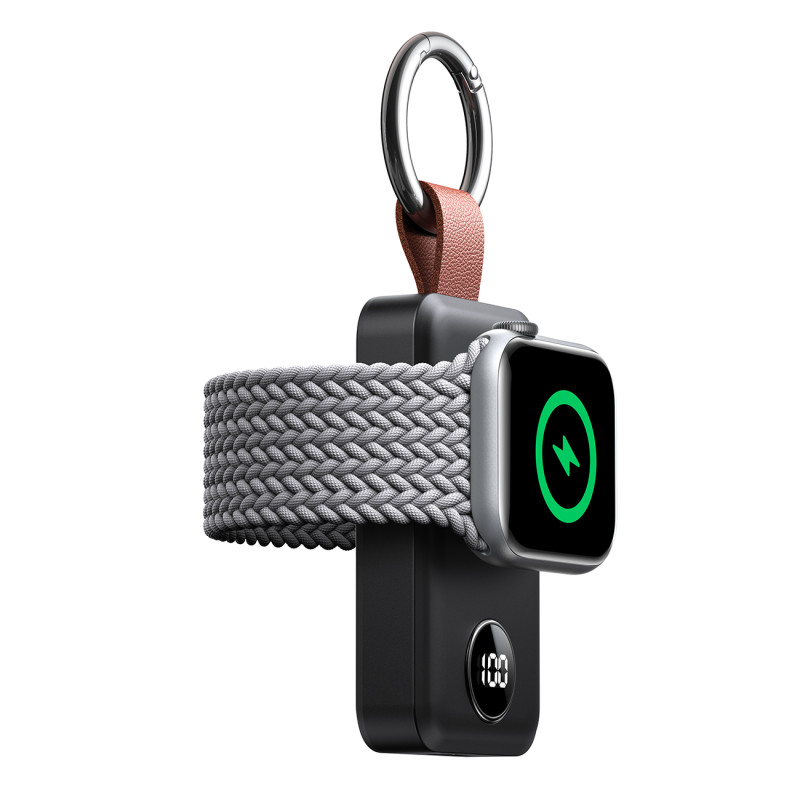 Joyroom belaidis maitinimo blokas 2000 mAh 3W, skirtas Apple Watch juodai (JR-WQW01)