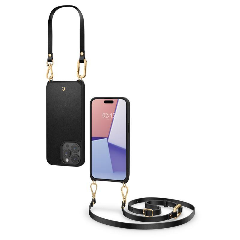 Spigen Cyrill Classic Charm Mag dėklas su MagSafe, skirtas iPhone 15 Pro Max - juodas