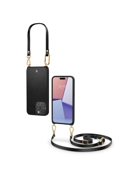 Spigen Cyrill Classic Charm Mag dėklas su MagSafe, skirtas iPhone 15 Pro Max - juodas Spigen Cyrill Classic Charm Mag dėklas su MagSafe, skirtas iPhone 15 Pro Max - juodas