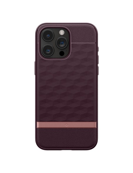Caseology Parallax Mag dėklas su MagSafe iPhone 15 Pro - bordo Caseology Parallax Mag dėklas su MagSafe iPhone 15 Pro - bordo