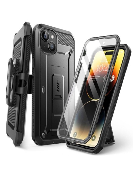 Unicorn Beetle Pro Supcase dėklas iPhone 15 - juodas