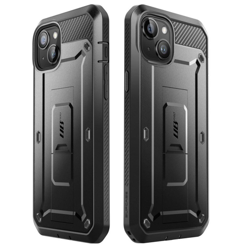 Unicorn Beetle Pro Supcase dėklas iPhone 15 - juodas