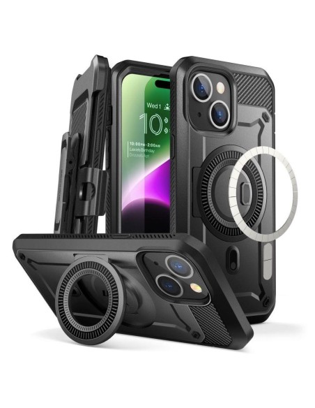 Supcase UB Pro Mag dėklas su MagSafe iPhone 15 - juodas Supcase UB Pro Mag dėklas su MagSafe iPhone 15 - juodas