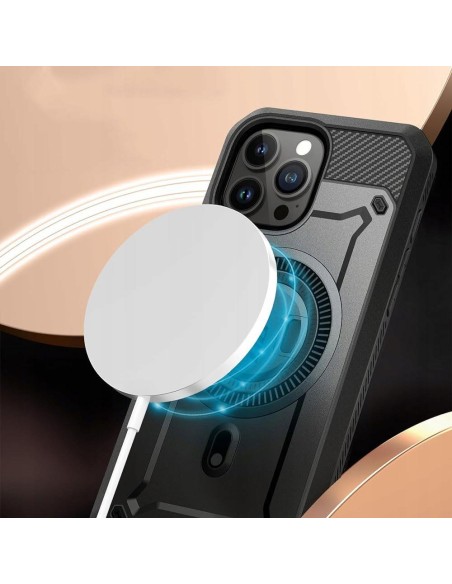 Supcase UB Pro Mag dėklas su MagSafe iPhone 15 - juodas Supcase UB Pro Mag dėklas su MagSafe iPhone 15 - juodas