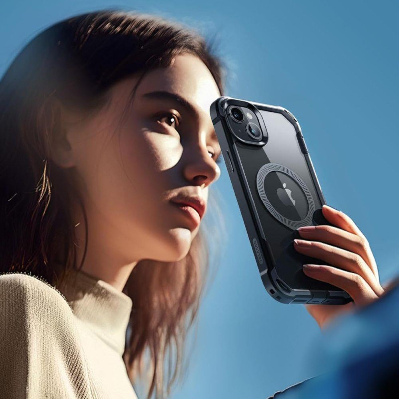 IBLSN Ares Mag Supcase dėklas su MagSafe iPhone 15 - juodas