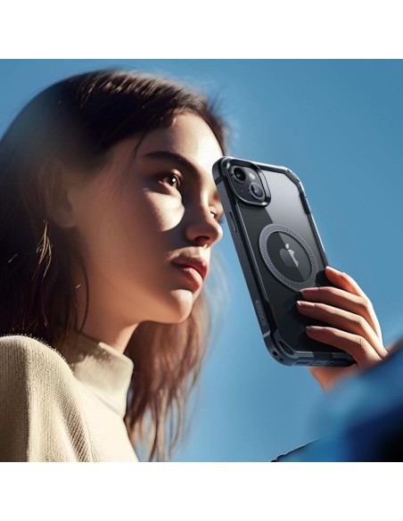 IBLSN Ares Mag Supcase dėklas su MagSafe iPhone 15 - juodas
