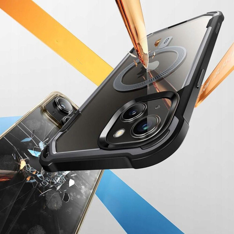IBLSN Ares Mag Supcase dėklas su MagSafe iPhone 15 - juodas