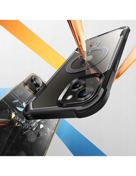 IBLSN Ares Mag Supcase dėklas su MagSafe iPhone 15 - juodas