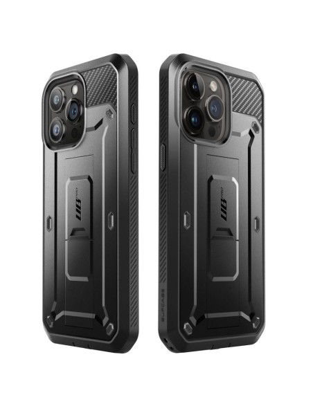 Unicorn Beetle Pro Supcase dėklas iPhone 15 Pro - juodas