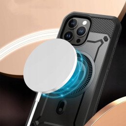 Supcase UB Pro Mag dėklas su MagSafe, skirtas iPhone 15 Pro - juodas