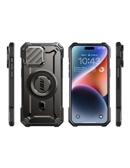 Supcase UB XT Mag dėklas su MagSafe, skirtas iPhone 15 Pro - juodas Supcase UB XT Mag dėklas su MagSafe, skirtas iPhone 15 Pro - juodas