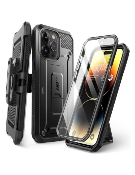 Unicorn Beetle Pro Supcase dėklas, skirtas iPhone 15 Pro Max - juodas Unicorn Beetle Pro Supcase dėklas, skirtas iPhone 15 Pro Max - juodas