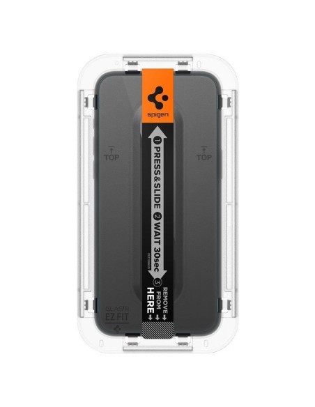 Spigen Glas.tR EZ Fit Privacy grūdintas stiklas, skirtas iPhone 15 Pro Spigen Glas.tR EZ Fit Privacy grūdintas stiklas, skirtas iPhone 15 Pro