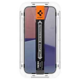 Spigen Glas.tR EZ Fit Privacy grūdintas stiklas, skirtas iPhone 15