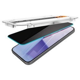 Spigen Glas.tR EZ Fit Privacy grūdintas stiklas, skirtas iPhone 15