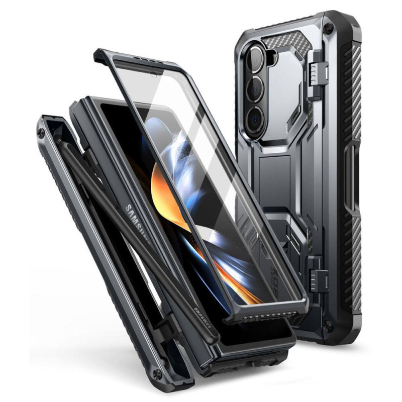 IBLSN ArmorBox Pen Supcase dėklas, skirtas Samsung Galaxy Z Fold 5 - juodas