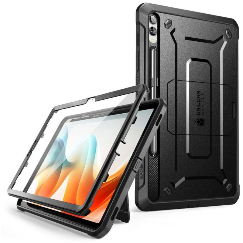 Supcase Unicorn Beetle Pro dėklas, skirtas Samsung Galaxy Tab S9+ 12.4& 39 & 39 X810 / X816B – juodas Supcase Unicorn Beetle Pro dėklas, skirtas Samsung Galaxy Tab S9+ 12.4& 39 & 39 X810 / X816B – juodas