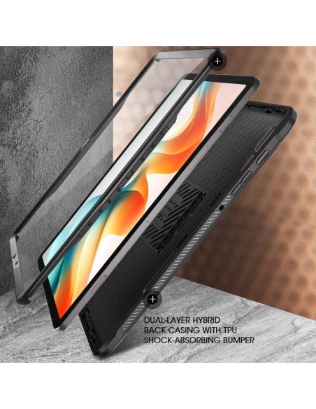 Supcase Unicorn Beetle Pro dėklas, skirtas Samsung Galaxy Tab S9+ 12.4& 39 & 39 X810 / X816B – juodas Supcase Unicorn Beetle Pro dėklas, skirtas Samsung Galaxy Tab S9+ 12.4& 39 & 39 X810 / X816B – juodas