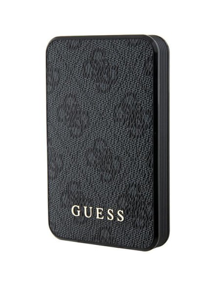 Guess 4G Leather Metal Logo Powerbank 15W 5000mAh - juoda Guess 4G Leather Metal Logo Powerbank 15W 5000mAh - juoda