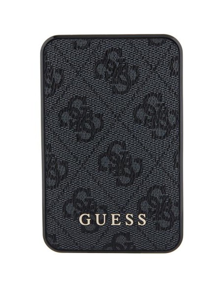 Guess 4G Leather Metal Logo Powerbank 15W 5000mAh - juoda Guess 4G Leather Metal Logo Powerbank 15W 5000mAh - juoda