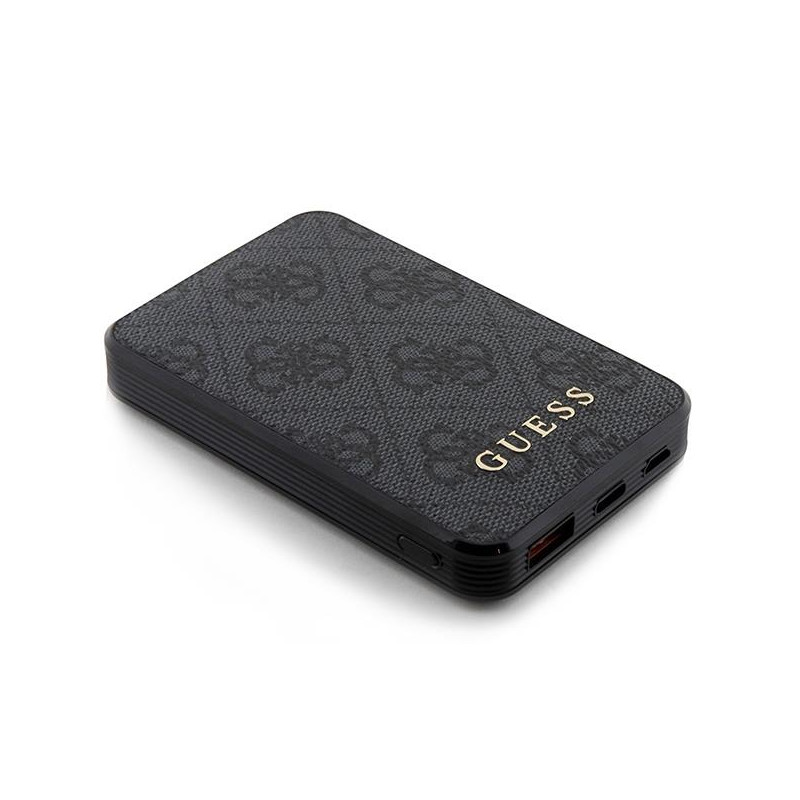 Guess 4G Leather Metal Logo Powerbank 15W 5000mAh - juoda