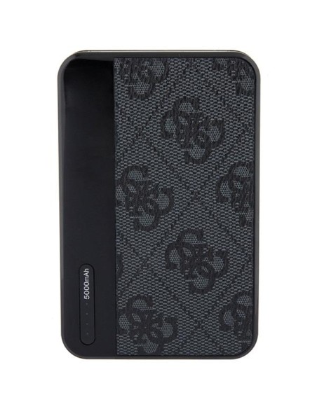 Guess 4G Leather Metal Logo Powerbank 15W 5000mAh - juoda Guess 4G Leather Metal Logo Powerbank 15W 5000mAh - juoda